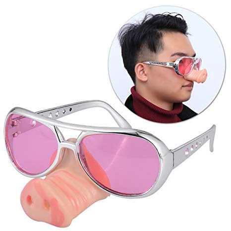 Holibanna Lustige Schweinenase Brille Party-sonnenbrille Aus Langlebigem Material Verkleidungsaccessoire Für Halloween Karneval Kostüm Motto-partys Passend Für Junge Mädchen Und Erwachsene