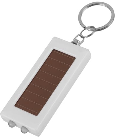 COLLBATH Solar Powered Flashlight Camping Emergency Light for Camping Portable LED Flashlight Key Chain Small Torch Light