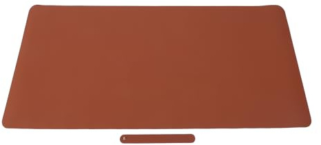 Wasserdichte Schreibtischmatte 100x50 cm Verdicktes PU Leder Hitzebest ndig Rutschfest Gro es Mauspad f r B ro Gaming Manik re Zuhause Schwarz