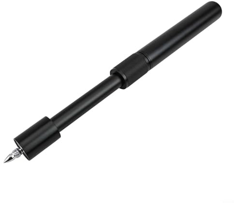 Billard-Zubehör, Metall-Pool-Queue-Verlängerung, erhältlich in zwei Größen (15,2 cm und verstellbar bis 22,9 cm), verbessert die Spielleistung (22,9 cm dehnbar)