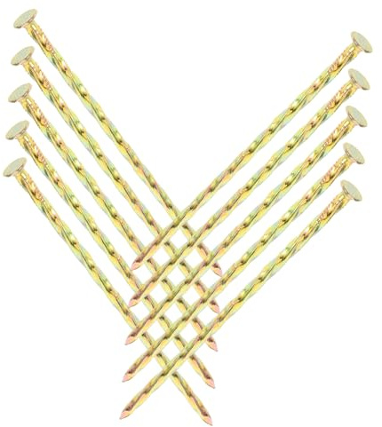 GARIOUANS 10 pièces Lot de Piquets Spirale Acier pour Fixation Gazon Synthétique et Bordure de Jardin Piquets Ancrage Paysager Résistants pour Sols Variés