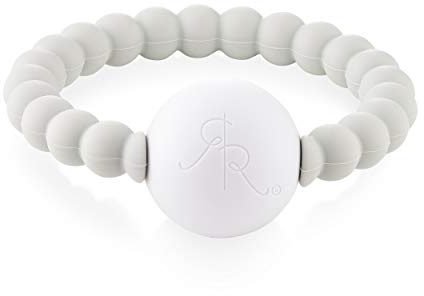 Ryan & Rose Cutie Teether Rattle (Grey)