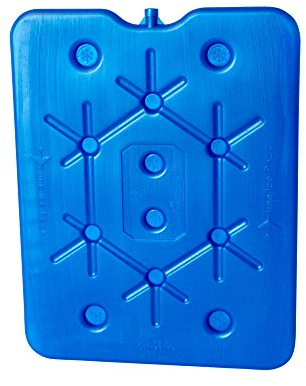 XXL Kühlakku 800 ml – Freezeboard 32 x 25 cm - Extra flaches Kühlelement für Kühlbox, Kühltasche & Eisbox - Kühlpad lebensmittelecht & wiederverwendbar - Kühlblock für Reisen & Camping