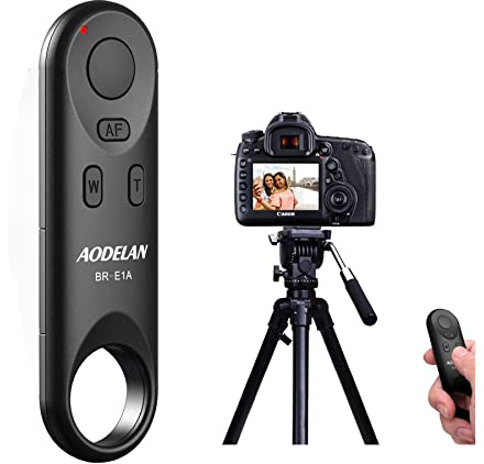 AODELAN Remote Control for Canon M50,EOS RP,90D,200D,SL2,250D,77D,M6 Mark II,EOS R,6D Mark II,800D,T7i,SL3(EOS 250D),PowerShot G7 X Mark III,Replace Canon BR-E1 Wireless Shutter Release