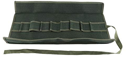 Goshyda Borsa Porta Attrezzi da Giardino in Tela Borsa Porta Attrezzi per Bonsai Borsa Porta Attrezzi Portatile Multifunzione Borsa con 10 Tasche per Giardinaggio