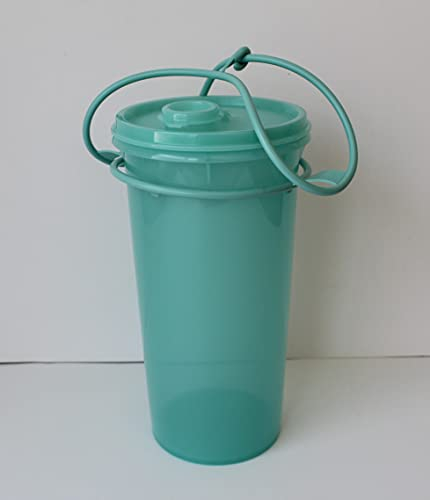 NewTupperware Super Mega Tumbler with Cariolier Handle 48oz Sheer Green