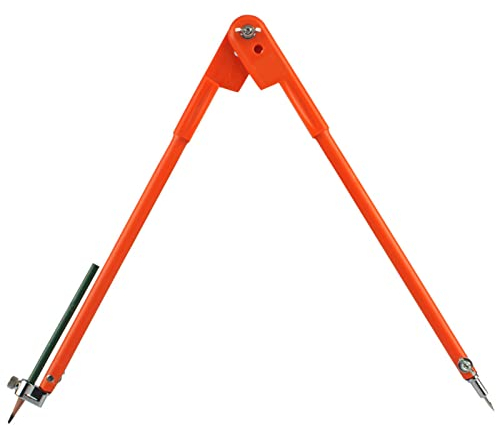 Soapow Professionelle Zeichenkompasse für Holzbearbeitung, Tischler, Präzisions-Bleistiftzirkel, verstellbarer Radius, Markierung, Anreißzirkel