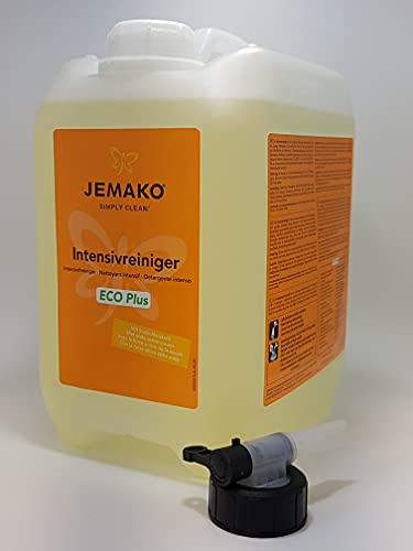 JEMAKO Intensivreiniger ECO Plus 5 l Kanister inkl. Auslaufhahn (5l, orange, ECO Plus)