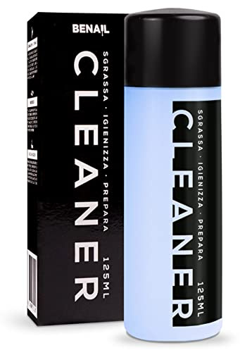 Benail | Sgrassatore unghie gel, HEMA Free, TPO Free, Clenaer unghie sgrassatore per preparazione unghie, Nail prep unghie, Sgrassatore unghie semipermanente da 110 ml. Made in Italy