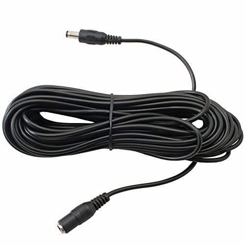 Zopkins Camera Power Cable Extension Lead - For Bird Box & CCTV Cameras (5M)