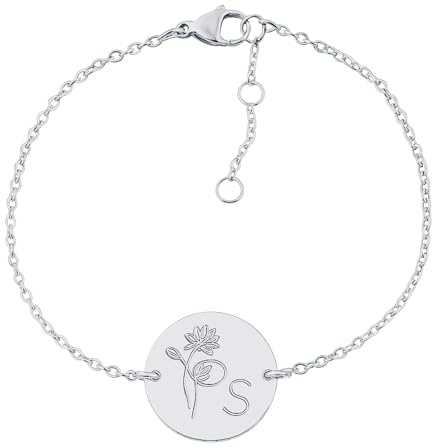 Personalisiertes Armband Gold, Silber, Rosé | Gravur Armband | personalisiertes Geschenk für Frauen, Freundin, Mama