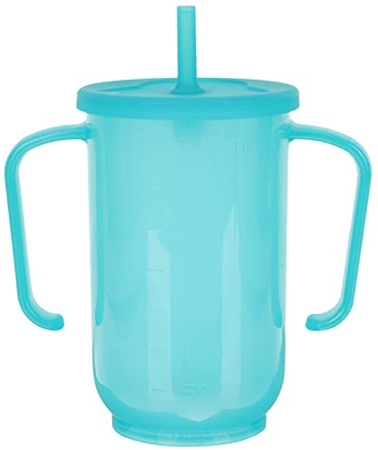 DOITOOL Aides À Boire Gobelet Pour Adultes Âgés Patients Handicapés Gobelet Convalescent Patient Avec Couvercle En Paille À Bec Distributeur De Liquide Senior De Contrôle