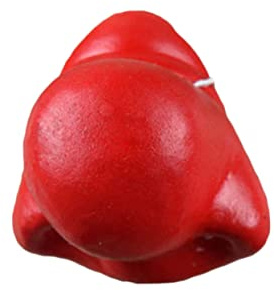 ABOOFAN Marionnette De Clown Nez De Clown Qui Grince Clown Nez Rouge Nez De Clown De Habillage De Clown Klaxonnant Nez De Clown Rennes Cosplay Nez Faux Nez Accessoires Bal De