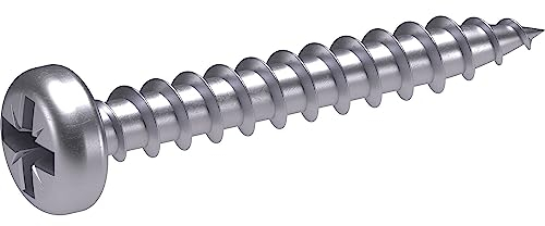 Spanplattenschraube Pan head Ø5x60 Stahl verzinkt