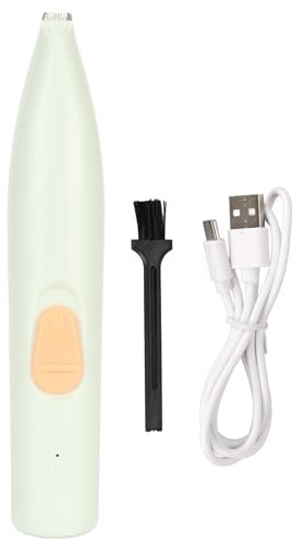 Katzen-Schermaschine-Pflegeset, Kabellose Katzen-Schermaschine, Geräuscharmer Elektronischer Haustier-Trimmer für Füße, Pfoten, Ohren