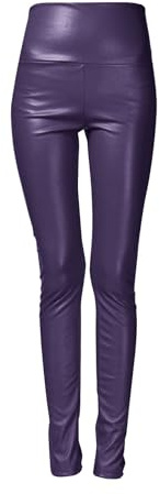 AMDOLE Pantalones deportivos de fitness para mujer, pantalones cortos de yoga High Bomb Dry Run, mallas de yoga, mallas de sensación, pantalones cortos deportivos para mujer, morado, XXL