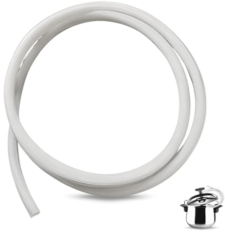 CHEFZOCO Guarnizione pentola a pressione, anello di tenuta pentola a pressione, gomma pentola a pressione, guarnizione pentola a pressione, lunghezza 900 mm, spessore 7 mm, compatibile con Magefesa 12