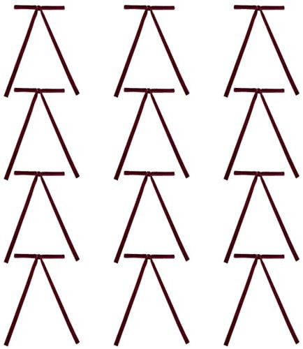 Weihnachtsbaumschleifen aus Samt – saisonale Kranzschleife für Feier, Weihnachtsschleife für Treppen, Türen, Veranden, Zäune, Bäume