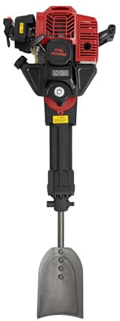 52CC - Martello a benzina a 2 tempi, 55J, martello a scalpello, multifunzionale, a benzina, picconi, piantine, macchina per scavare alberi con motore a benzina, colore nero