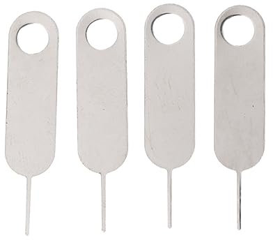 DOITOOL 100pezzi Ejector Pin per Rimozione Sim Tray Strumento per Smartphone e Tablet Facile Usare Resistente Compatibile La Maggior Parte dei Dispositivi Mobile