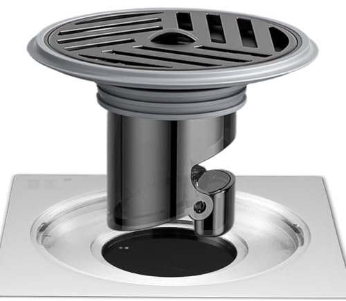 Desagüe De Ducha | Filtro Anti Retroceso Y Anti Olores De Acero Inoxidable para Desagües,Accesorios para Lavabo Y Bañera De Cuarto De Baño Y Lavandería