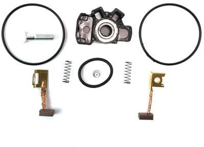 Kit de reparación de escobillas de carbón for Motor de Arranque de Motocicleta 2024, Piezas del Motor 79240001000, Compatible con SXF, HUS, FC, FE, Gas, ECF y MCF.(2 Kit)