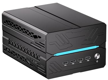 Mavsloly Mini PC de Bureau - Intel Core i9-14900F de 14e génération 24 cœurs, 32 Go RAM DDR5, 1 to SSD PCIe4.0, Carte Graphique GeForce RTX 5060 8 Go GDDR7, 8K, WiFi 6e, 4 affichages, Windows 11 Pro
