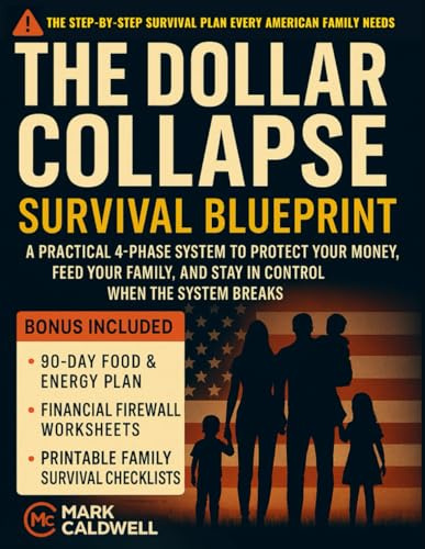 The Dollar Collapse Survival Blueprint: A Practical 4-Phase Plan to Protect Your Money, Feed Your Family, and Stay in Control When the System Breaks