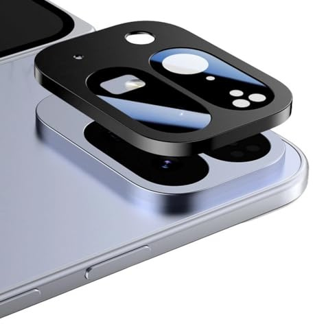 XAGMODSHN Copertura per Fotocamera Antiurto con Taglio Preciso Telefono Che Migliora La Resistenza Protezione Lenti in Vetro con Telaio in Lega Alluminio