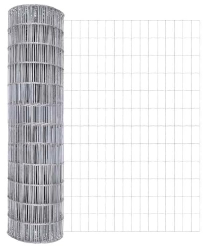 Solivagant Clôture Euro 1 x 10 m Fer revêtu de PVC,(8.25 KG)