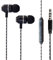 AMPLE® EARPHONES, SONY XPERIA L2, XPERIA XA2, XPERIA XA2 ULTRA, Wired Bass Stereo In-ear Headphone Earphone Headset Earbuds with Remote and Mic Microphone with 3.5mm Jack (BLACK)