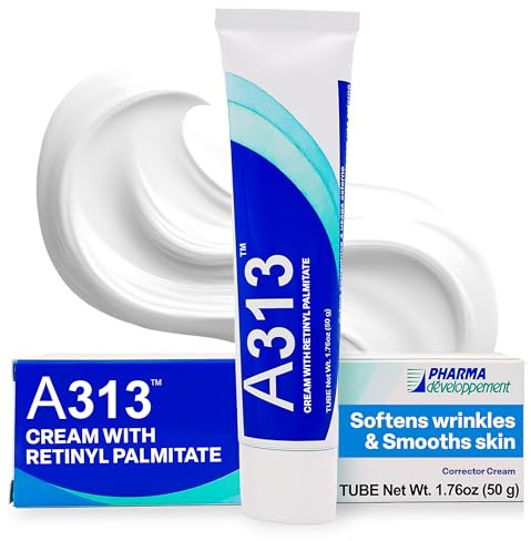 A313 Vitamin A Pommade (Ointment) 200,000 IU – French Dermatological Night Treatment – Rich Occlusive Formula, 50g
