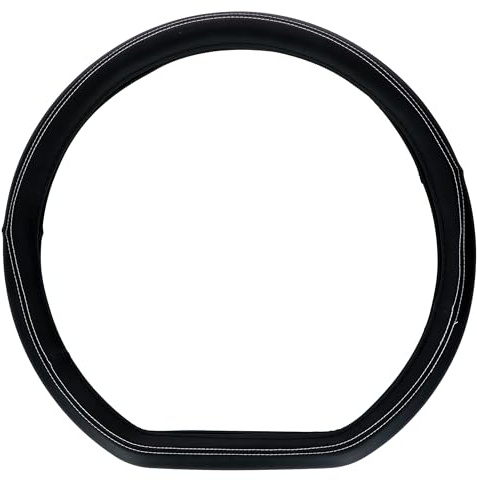 All Ride Lenkradbezug LKW - Lenker mit Durchmesser 44-46CM - Gummi - Anti-Rutsch Textur Schwarz