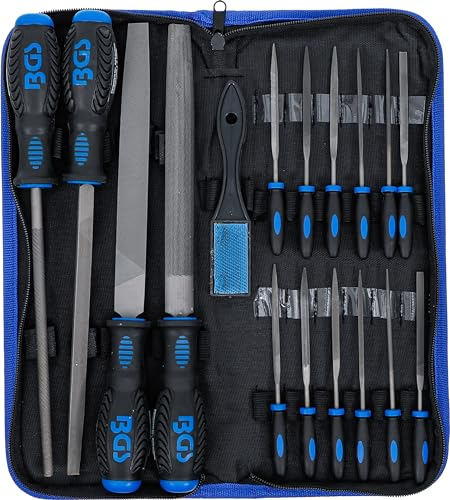 BGS Werkstattfeilen- und Nadelfeilen-Satz - 17-tlg. 72119