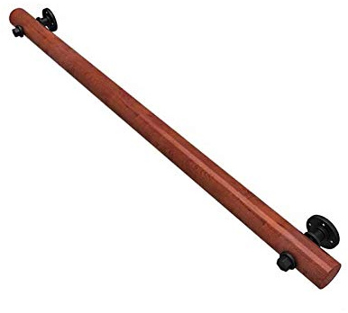 50-300cm escaleras de madera barandillas, Pasillo antideslizante pasamanos de la escalera de apoyo, loft villa interior y exterior escalera de pared agarre barra kit (tamaño : 250cm) ()
