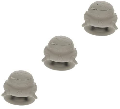 BESPORTBLE 3pcs Puppy Nipple Feeder Kit Silicone Milk Bowl for Multiple Puppies Easy to Clean Dog Nursing Bottle Nipples for Feeding Kittens and Pets