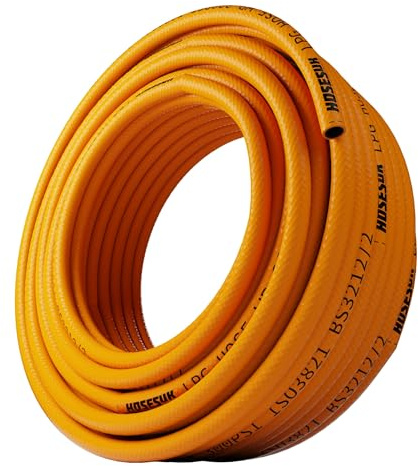 8mm (5/16) ID LPG Gas Hose 10 Metre ISO3821 BS3212/2