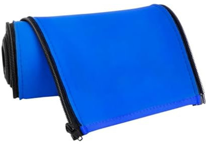 Kleagary 10 Ft Zippered Pool Railing Covers Swimming Pool Handrail Covers for Inground Swimming Pool Ladder Handles