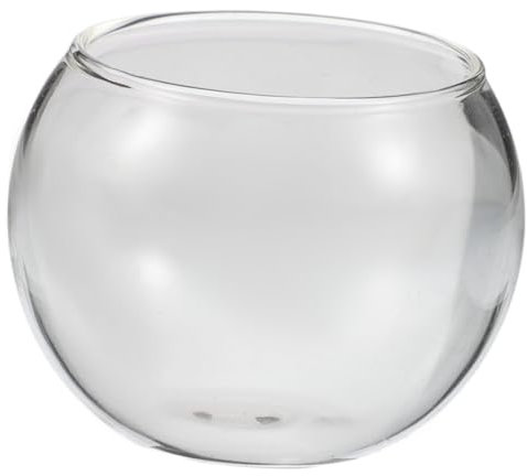 KOMBIUDA Mini Fisch Tank Transparent Für Kreative Terrarien Und Arrangements Für -Dekorationen Und Kleine Aquarienumgebungen