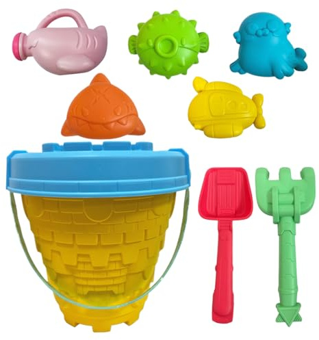 Set di giocattoli di sabbia da spiaggia per set di giocattoli da spiaggia per spiaggia di sabbia da spiaggia setand giocattolo | 8X / set divertente di gioco da spiaggia interac