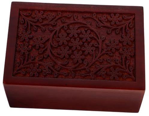 Milisten Urne Commémorative en Bois Massif Sculpté pour Cendres De Chat, Boîte à Cendres D’Animal De Compagnie en Frêne, Tirage Coulissant, Usage Mémorial pour Propriétaires D’Animaux De Compagnie