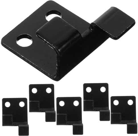 NUOBESTY 6 pezzi Supporti in Acciaio Inossidabile per Piastrelle da Muro e Pavimento Ganci Pesanti per Fissaggio Sicuro su Pareti in Staffe Resistenti Antiscivolo per Esposizione e