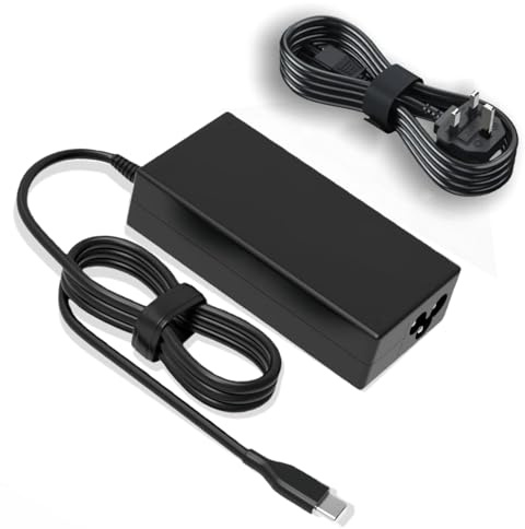 OOOUSE 65W USB C Laptop Charger,Compatible with HP Spectre X360,Envy,EliteBook,Chromebook, Elite X2,ZBook and Universal for almost all Chromebook Charger With Type C Adapter Power Cord