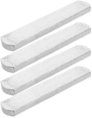 Healeved Plaques d'Acier Lestées 4 Pcs 300 G pour Gilet Lesté de Course et Musculation Accessoires de Fitness pour Entraînement Endurance et Renforcement Musculaire