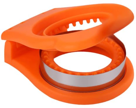 MAGICLULU Stampo per Sandwich Rotondo con Sigillatura e Coppapasta per Biscotti Strumento Multifunzione per Panini Freschi in Casa Ufficio e Picnic Adatto Ragazzi e Ragazze Design Sicuro