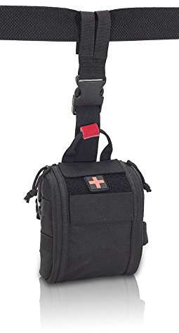 EB FAST'S Oberschenkelholster (rot und schwarz) ohne Inhalt (schwarz)