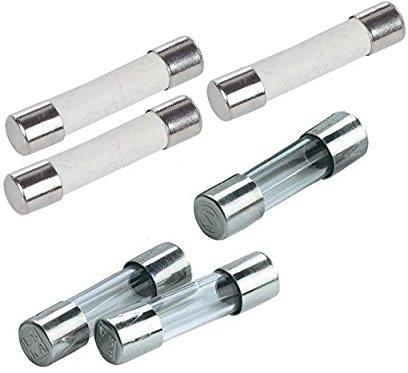 10 Stück ESKA G-Sicherungseinsatz Feinsicherung T 200mA 5x20mm 522.510 Träge (T) Glasrohr