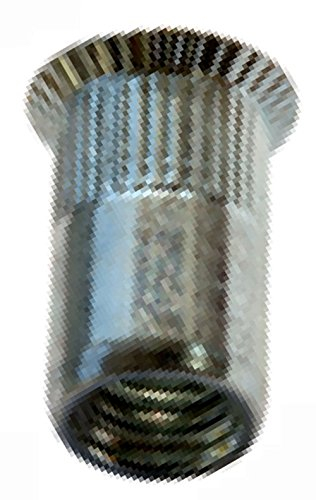 M10 1.5-4.5 mm 1000 Stück Blindnietmuttern Senkkopf Offen Stahl