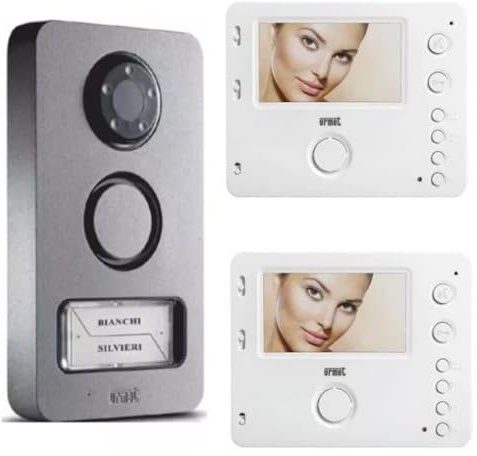 KIT VIDEO 2F BIFAMILIARE MIRO VIVA VOCE MIKRA
