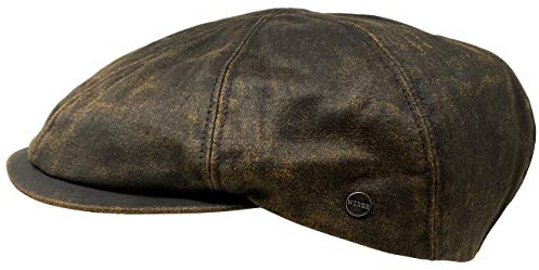 WEROR Schiebermütze Herren Schirmmütze Herrenmütze Newsboy Flat Cap Mütze